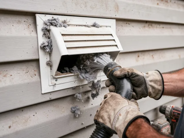 Professional dryer vent cleaning by Wallingford Dryer Vent Cleaning in Wallingford