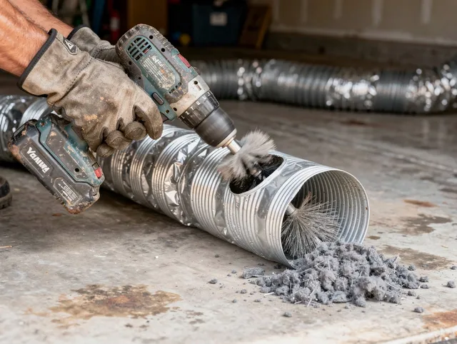 Professional duct cleaning by Wallingford Dryer Vent Cleaning in Wallingford