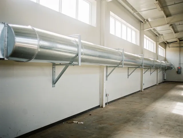 Wallingford Dryer Vent Cleaning team performing heavy-duty industrial dryer vent cleaning in Wallingford