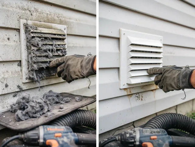 Residential dryer vent cleaning by Wallingford Dryer Vent Cleaning in Wallingford